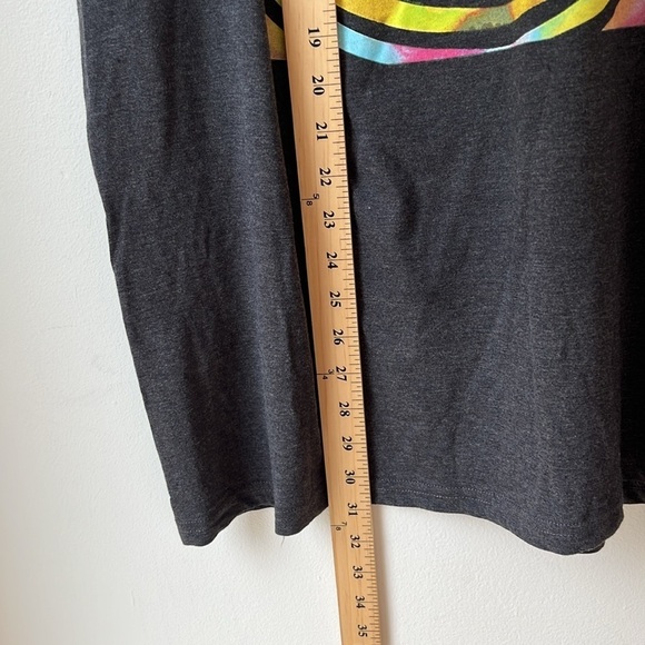 Nirvana Official Rainbow Smiley Face Retro Reprint New Tee Size Large - Picture 5 of 7